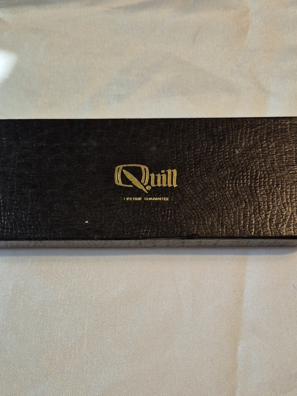 Quill 2 Gold Pens And Gold Logo Case